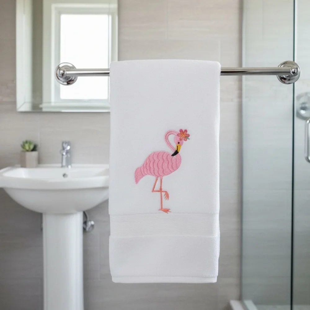 Hand Cat Personalized Embroidered Towel with your Pet’s name. Dog cat fish